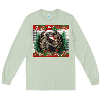 Matcha Merry Christmas skeleton Long Sleeve Tee - NancyCooperArtShop