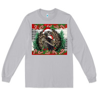 Moon Dust Merry Christmas skeleton Long Sleeve Tee - NancyCooperArtShop