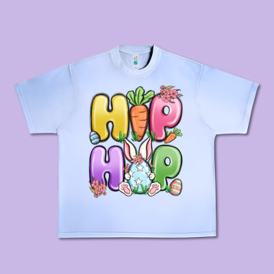 Easter Hip Hop Urban Heavy Tee Designed By Maliassmallbusiness