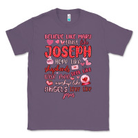 Lavender believe like mary trust like joseph valentine s da Classic Tee - MaliasSmallBusiness