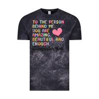 Cloud Black to the person behind me Vintage Tee - MaliasSmallBusiness