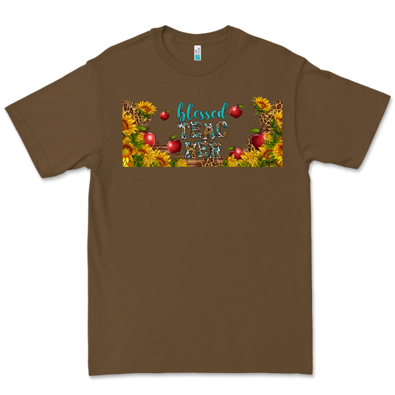 Blessed Teacher Libbey Glass Premium Tee by BundleAndBundleShop | Teevron
