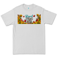 Dove Grey blessed teacher libbey glass Premium Tee - BundleAndBundleShop