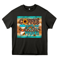 Asphalt coffee gives me teacher powers Heavy Core Tee - JahusDesignShop
