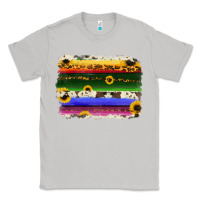 Moon Dust serape sunflowers leopard cowhide background Classic Tee - RanaPortraitStore