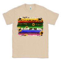 Mushroom serape sunflowers leopard cowhide background Classic Tee - RanaPortraitStore