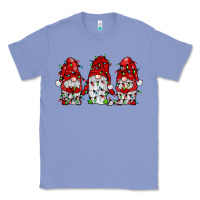 Gnome With Christmas Lights Classic Tee | Teevron