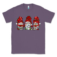 Lavender gnome with christmas lights Classic Tee - JahusDesignShop