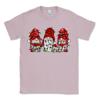 Lilac gnome with christmas lights Classic Tee - JahusDesignShop