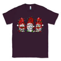 Plum gnome with christmas lights Classic Tee - JahusDesignShop