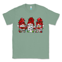 Sage gnome with christmas lights Classic Tee - JahusDesignShop