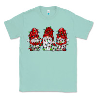 Seafoam gnome with christmas lights Classic Tee - JahusDesignShop