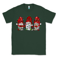 Sports Green gnome with christmas lights Classic Tee - JahusDesignShop