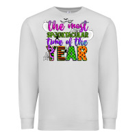 Dove Grey the most spooktacular time of the year Premium Sweatshirt - CowGirlArtShop