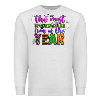 Oatmeal Heather the most spooktacular time of the year Premium Sweatshirt - CowGirlArtShop
