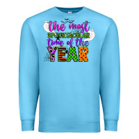Ocean Blue the most spooktacular time of the year Premium Sweatshirt - CowGirlArtShop