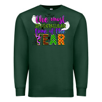 Sports Green the most spooktacular time of the year Premium Sweatshirt - CowGirlArtShop
