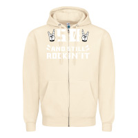 Sandshell 50 birthday rock whitw Zipper Hoodie - Bettercallsaul