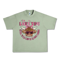 Oil Green love you till the cows come home Urban Heavy Tee - MaliasSmallBusiness