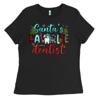 Black santas favorite dentist Ladies Tee - JahusDesignShop