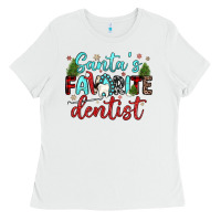 Santas Favorite Dentist Ladies Tee | Teevron
