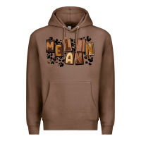Chestnut melanin with leopard Premium Hoodie - CowGirlArtShop
