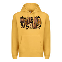 Mustard melanin with leopard Premium Hoodie - CowGirlArtShop
