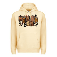 Pina Colada melanin with leopard Premium Hoodie - CowGirlArtShop