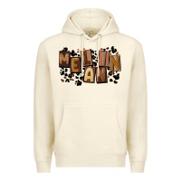 Sandshell melanin with leopard Premium Hoodie - CowGirlArtShop