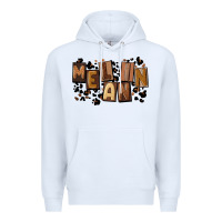 White melanin with leopard Premium Hoodie - CowGirlArtShop
