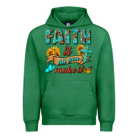 Emerald Faith It Till You Make It Urban Hoodie - BundleAndBundleShop