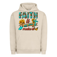 Pigment French Oak Faith It Till You Make It Urban Hoodie - BundleAndBundleShop