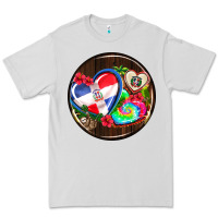 Dove Grey dominican republic coasters Premium Tee - AdoDesignShop