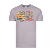 Vintage Zinc it's a good day to read a book Vintage Tee - MaliasSmallBusiness
