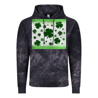 Cloud Black shamrock Vintage Hoodie - MaliasSmallBusiness