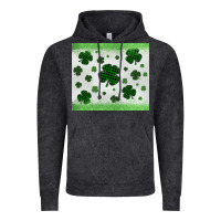 Vintage Black shamrock Vintage Hoodie - MaliasSmallBusiness