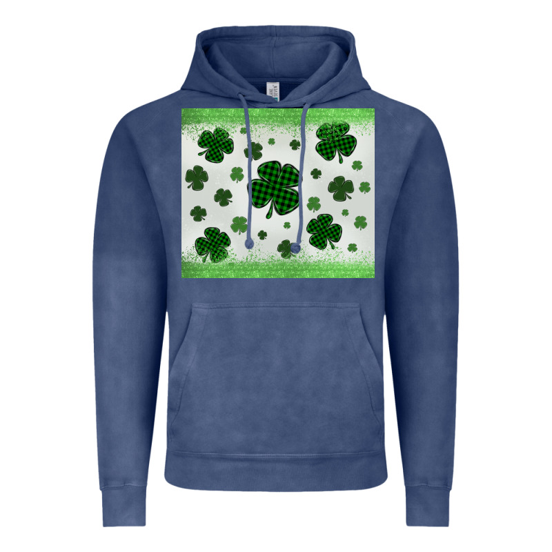 Shamrock Vintage Hoodie by MaliasSmallBusiness | Teevron