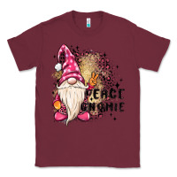 Burgundy peace gnomie Classic Tee - MaliasSmallBusiness