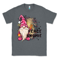 Charcoal Heather peace gnomie Classic Tee - MaliasSmallBusiness