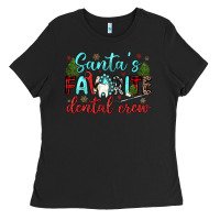 Black santas favorite dental crew Ladies Tee - JahusDesignShop