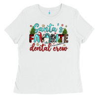 White santas favorite dental crew Ladies Tee - JahusDesignShop