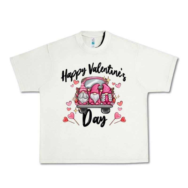 Happy Valentine's Day Gnome Truck Urban Heavy Tee by MaliasSmallBusiness | Teevron