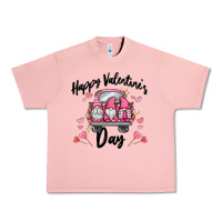 Salmon happy valentine's day gnome truck Urban Heavy Tee - MaliasSmallBusiness