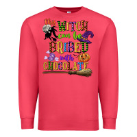 Cardinal this witch can be bribed with chocolate Premium Sweatshirt - CowGirlArtShop