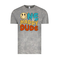 Cloud Rock one happy dude Vintage Tee - MaliasSmallBusiness