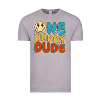 Vintage Zinc one happy dude Vintage Tee - MaliasSmallBusiness