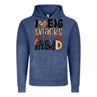 Vintage Denim i love big sacks tight ends and a strong d Vintage Hoodie - MaliasSmallBusiness
