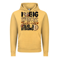Vintage Mustard i love big sacks tight ends and a strong d Vintage Hoodie - MaliasSmallBusiness