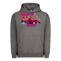 Loads Of Love Valentine's Day Truck Urban Hoodie | Teevron