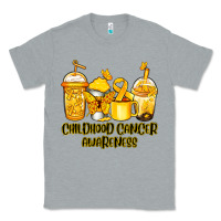 Heather Grey Childhood Cancer Awareness coffee cups Classic Tee - NancyCooperArtShop